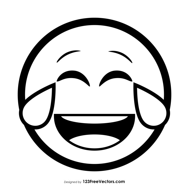 Смеющийся смайлик