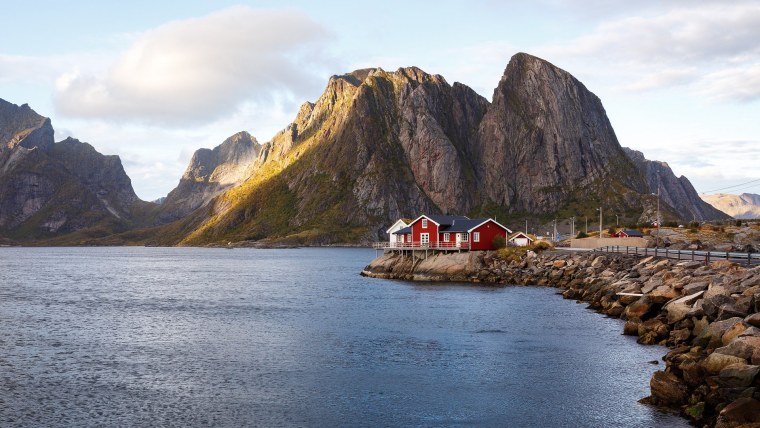 Рейне Лофотенские острова Норвегия