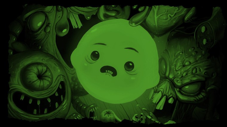 Страшный зеленый цвет