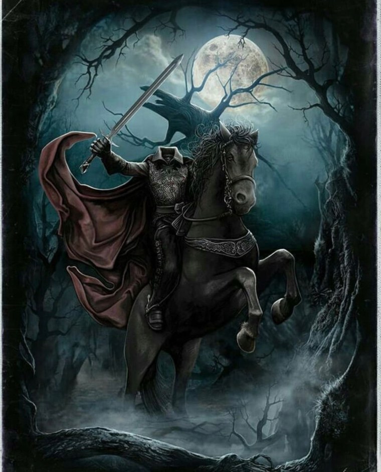 Сонная Лощина всадник арт