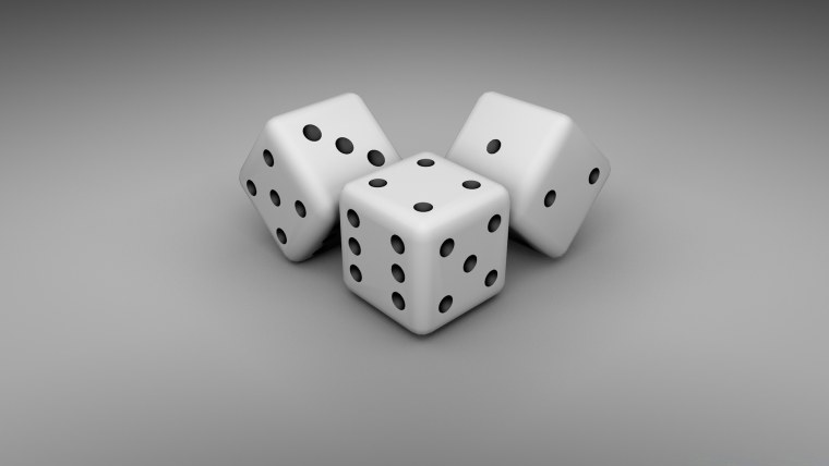 Разноцветные кубики