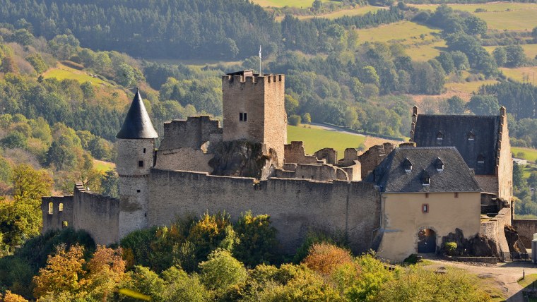 Замок Вианден Люксембург