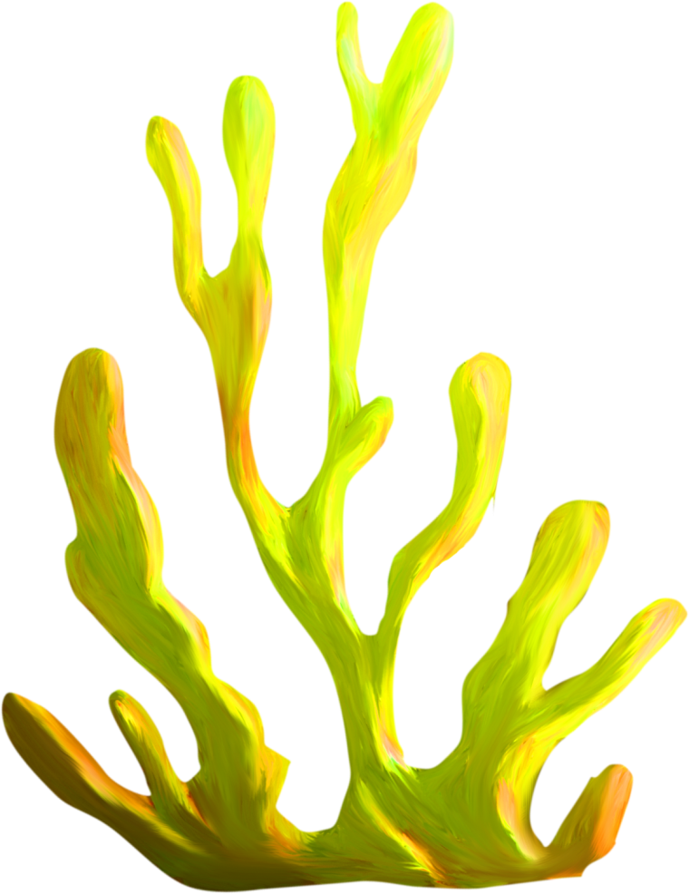 Стилизованные водоросли