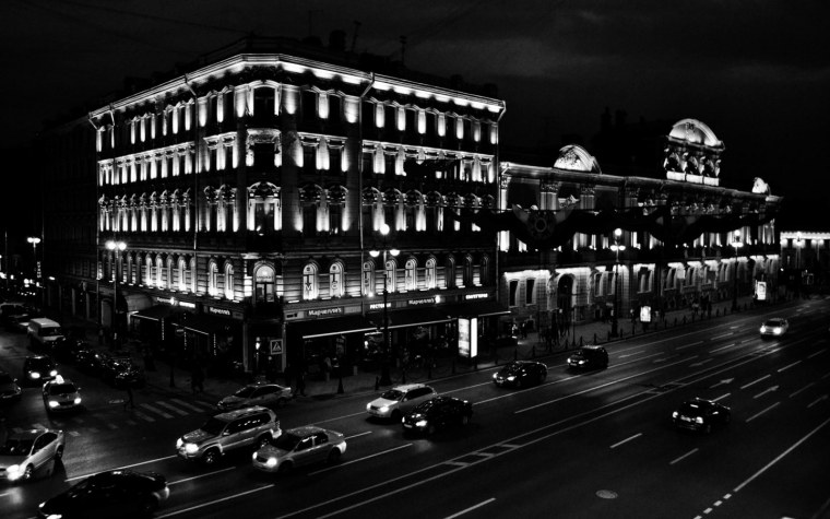 Эстетика в черно белом стиле