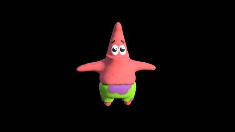 Спанч Боб Патрик 3д