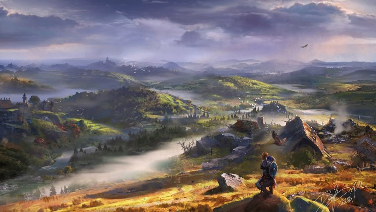 Вальгалла концепт арт