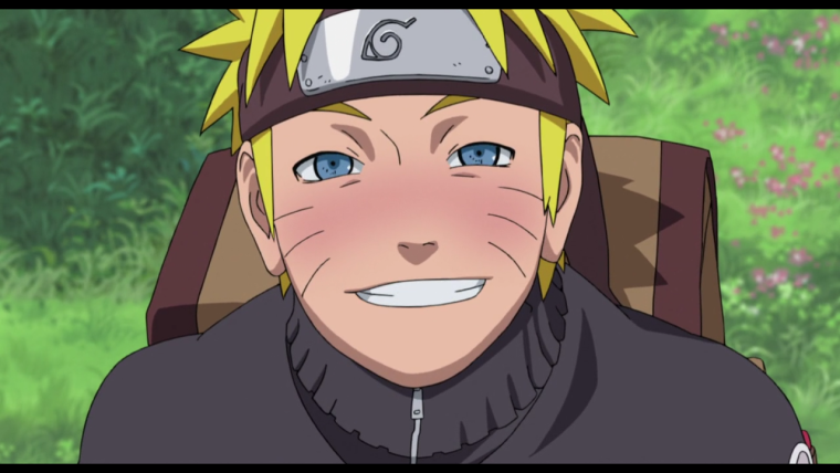 Наруто Узумаки маленький улыбка