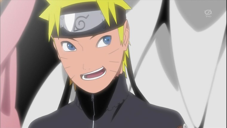 Наруто Узумаки улыбка