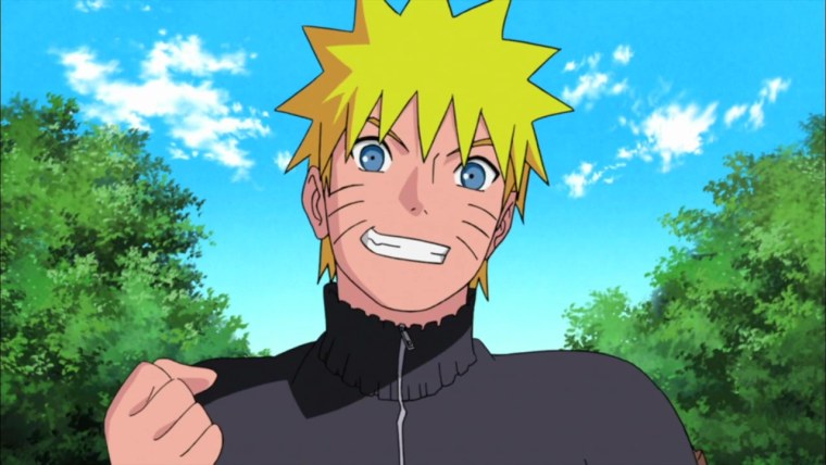 Наруто Узумаки улыбка