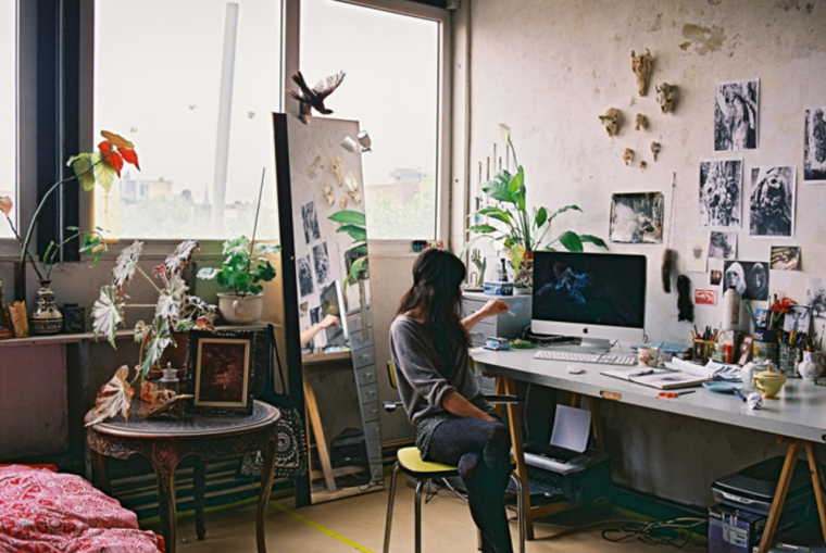 Комната художника