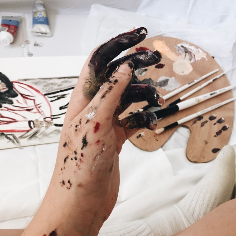 Руки художника