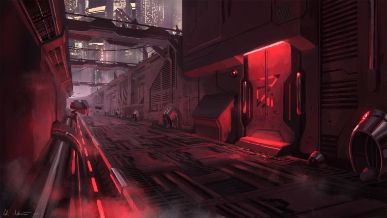 Киберпанк стиль текстуры