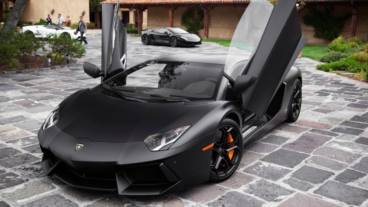 Lamborghini Aventador lp700-4 Black
