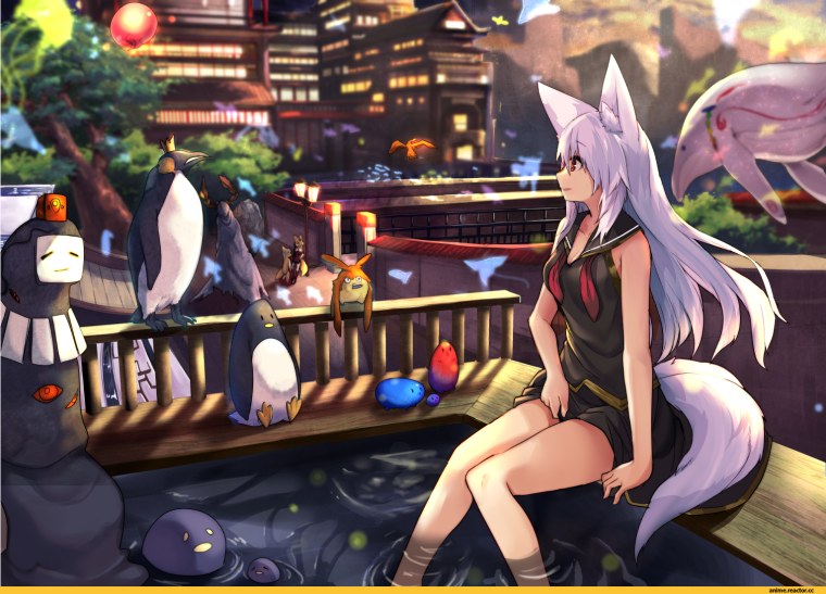 Китсуне арт