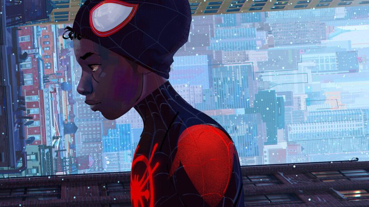 Человек паук через вселенные