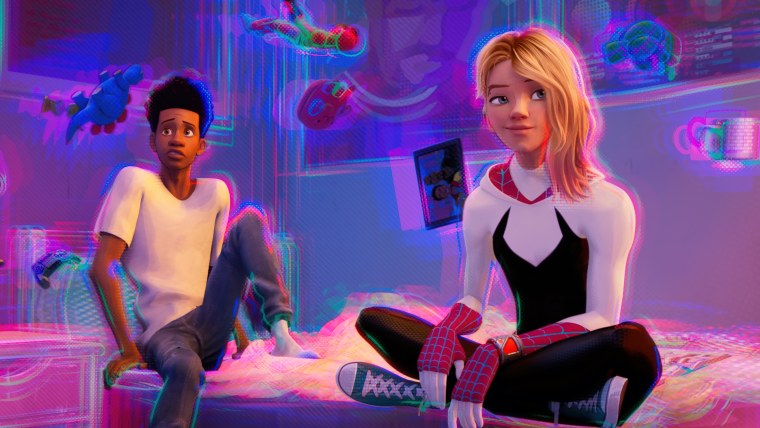 Spiderman into the Spider Verse +18