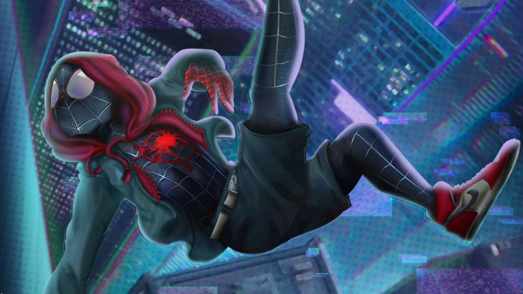 Spider man into the Spider-Verse