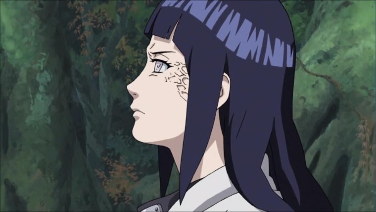 Хината Хьюга смущена