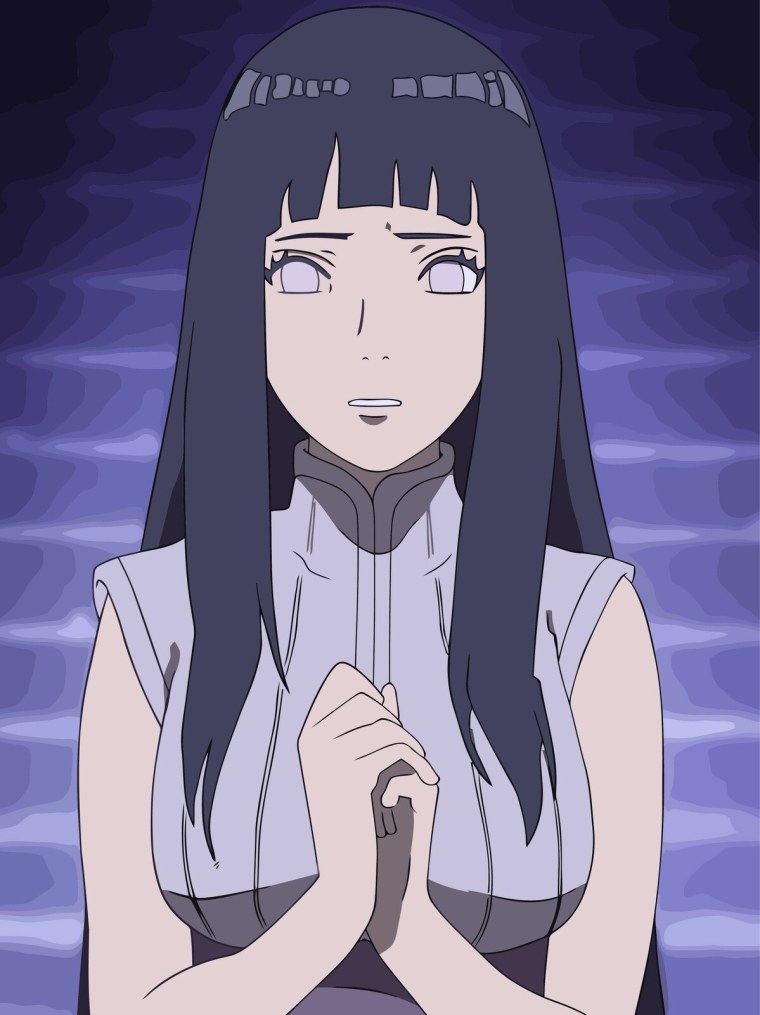 Хината Хьюга смущается