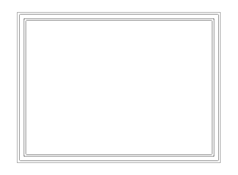 Рамка прямоугольная