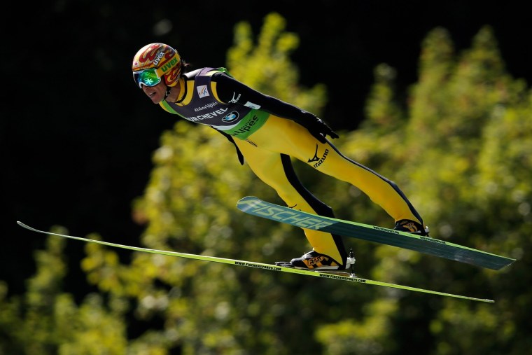 Телемарк трамплин