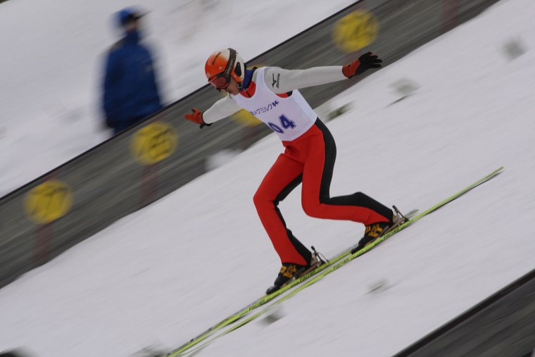 Михаил Назаров прыжки с трамплина