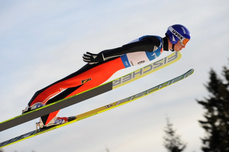 Телемарк прыжки с трамплина