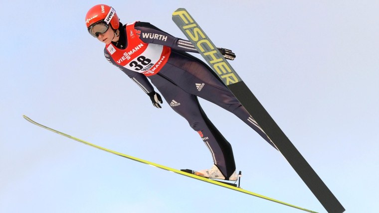 Лыжный спорт трамплин