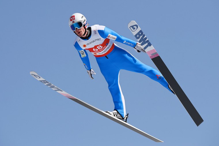 Данил Садреев прыжки с трамплина Россия олимпиада Пекин