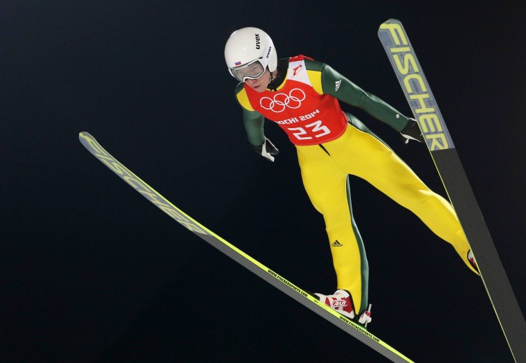 Евгений Климов прыжки на лыжах