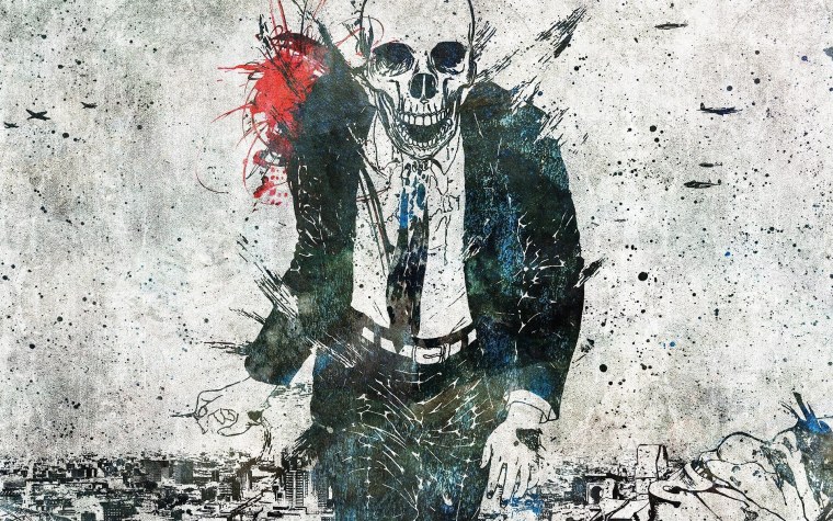 Череп абстракция