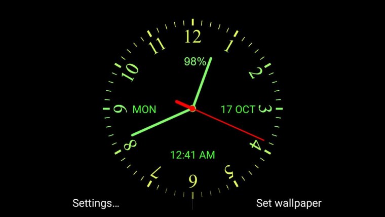 Виджеты часы