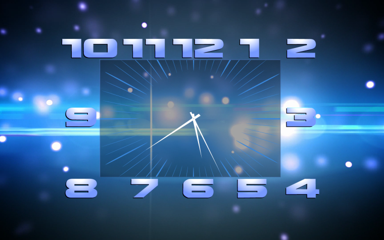 Часы первого канала скринсейвер