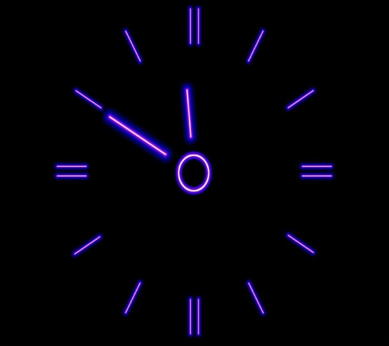 Живые обои часы