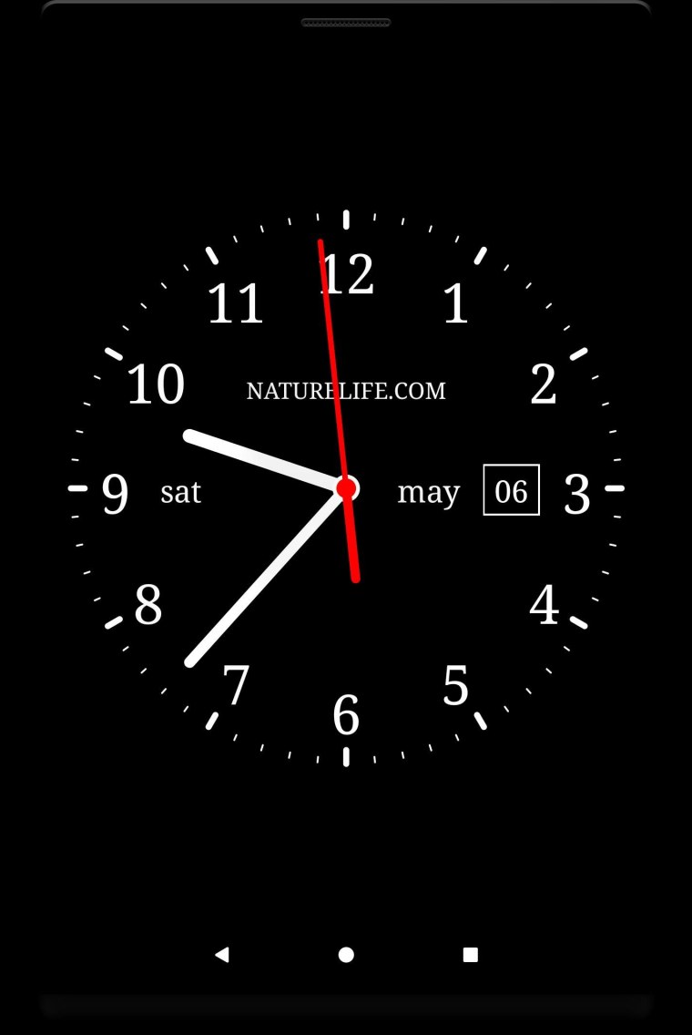 Гаджет часы на рабочий стол