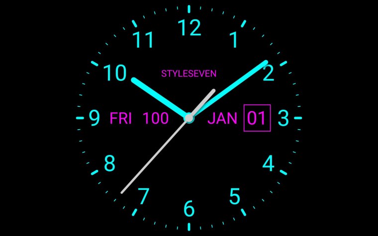 Аналоговые часы для андроид