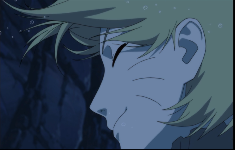 Наруто с мокрыми волосами