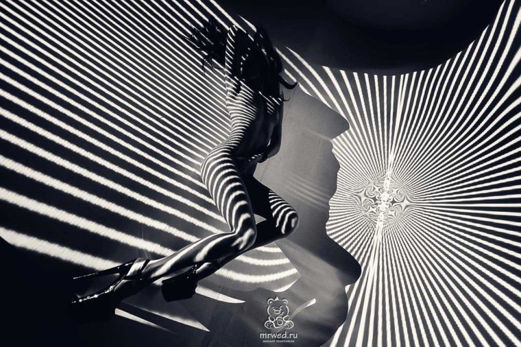 Съемка с проектором