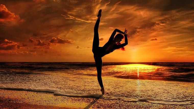 Обои на рабочий стол йога