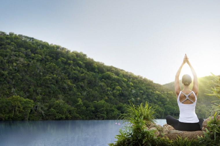 Йога на природе