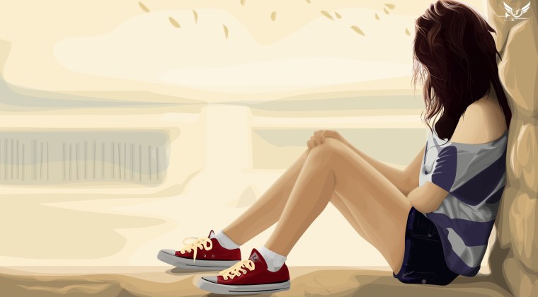 Фон для обложки девушка