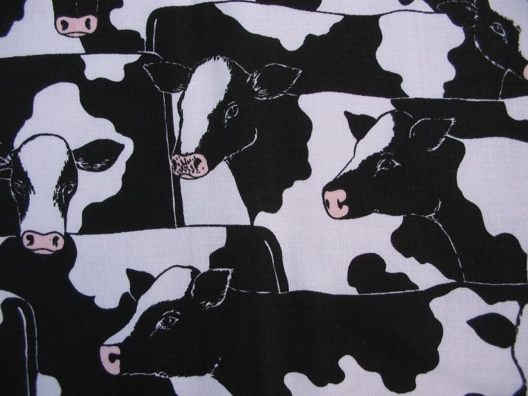 Принт коровы Эстетика