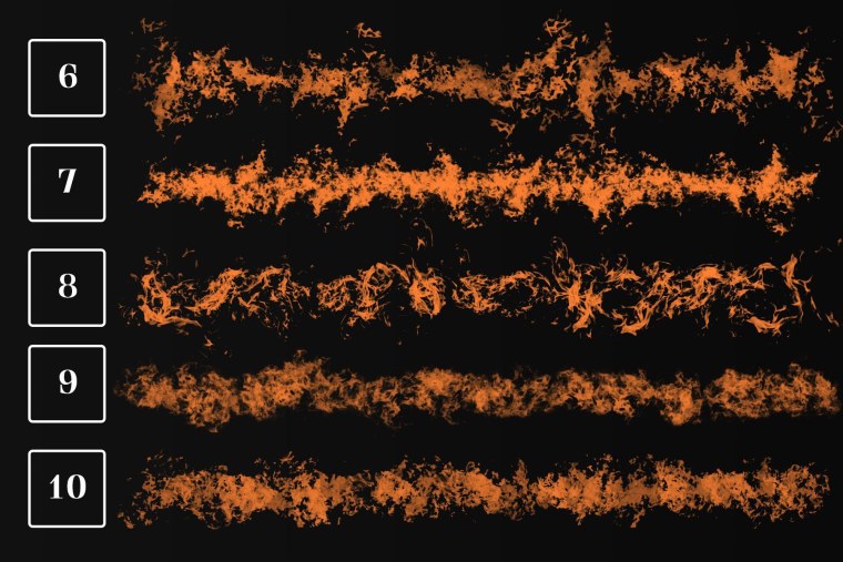 Кисть пламя для фотошопа