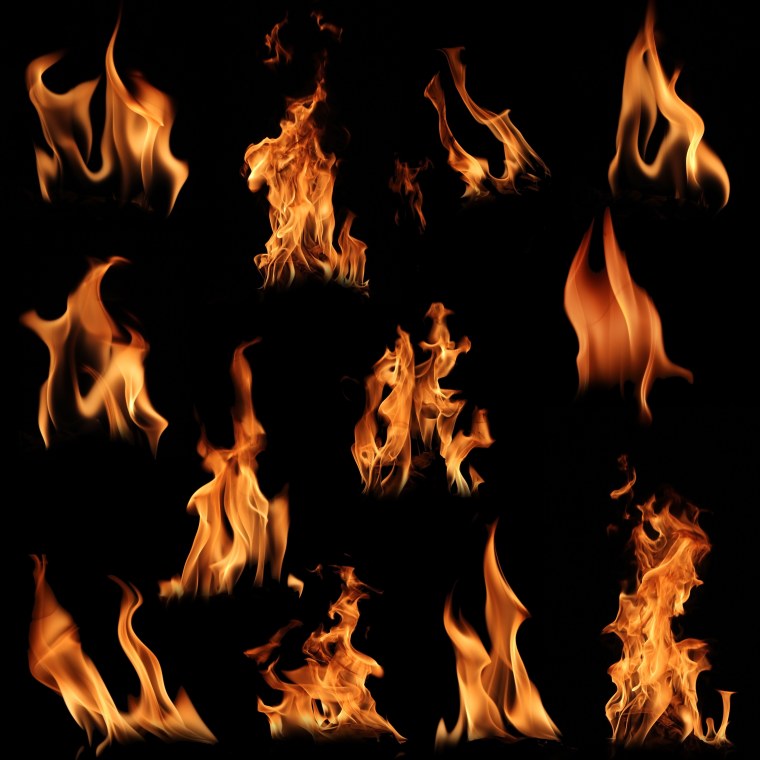 Кисти огонь для фотошопа