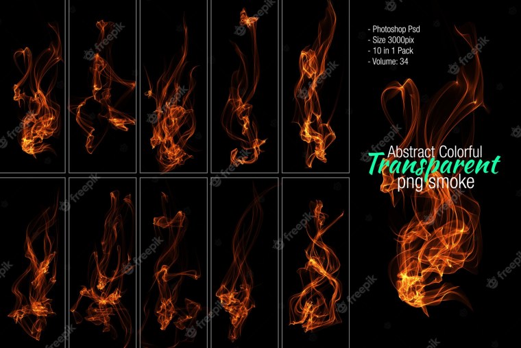 Кисть пламя для фотошопа