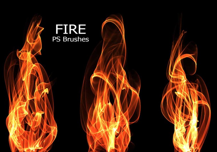 Огонь на кисти