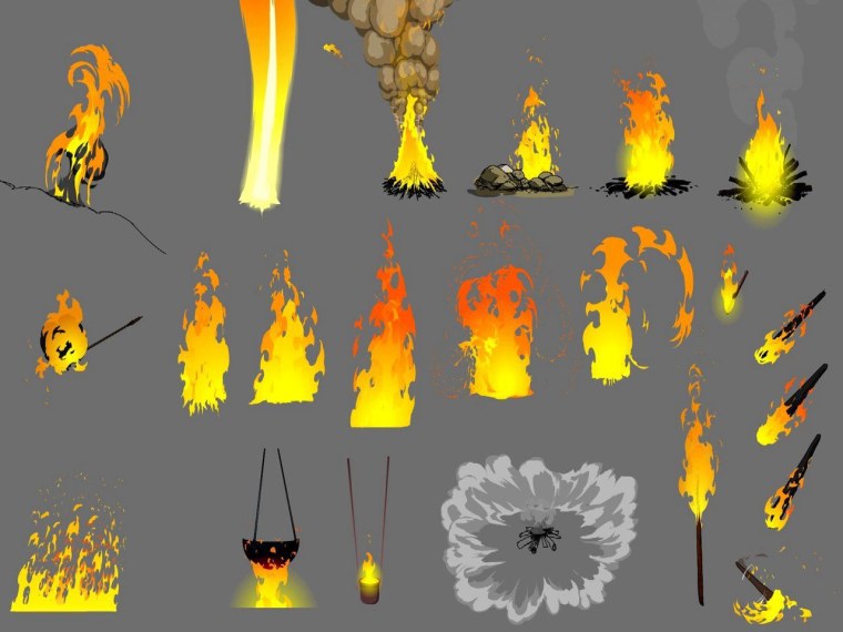 Эффект искр