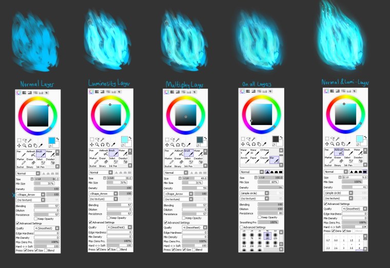 Пламя из руки