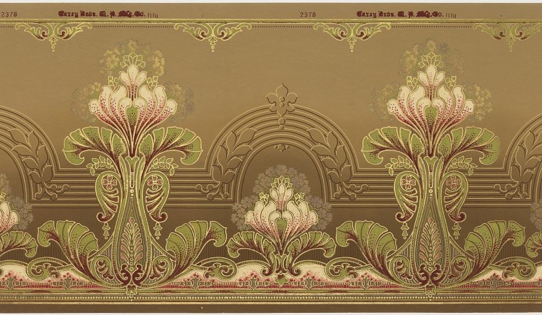 Бордюры в стиле арт нуво