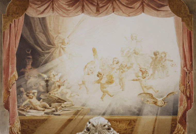 Фон для презентации театр